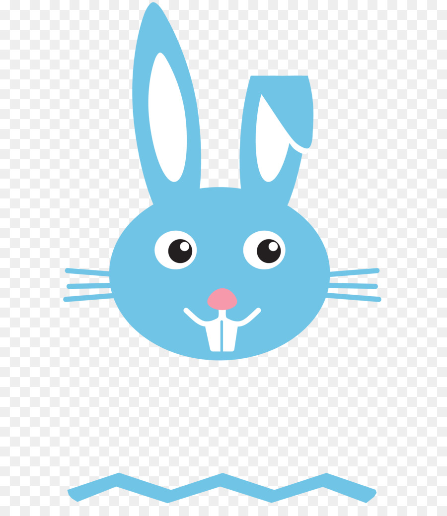 Lapin Bleu，Mignon PNG