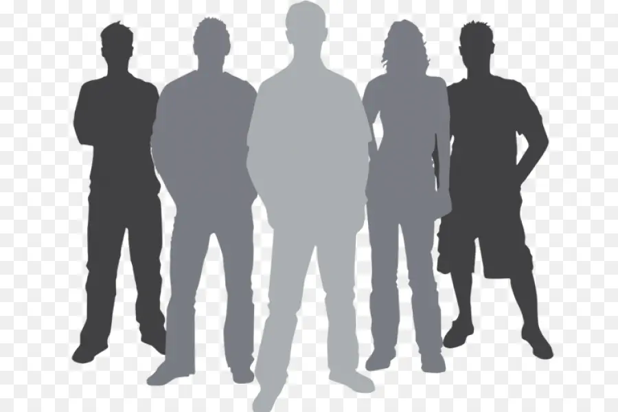 Silhouette，Les Gens PNG