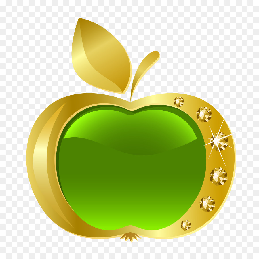 Pomme Verte，En Bonne Santé PNG