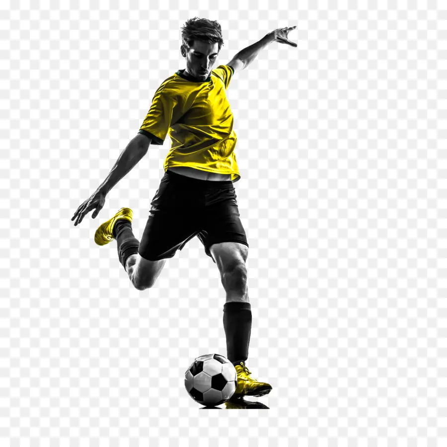 Footballeur，Jaune PNG