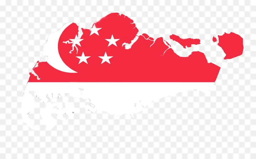 Singapour，Carte PNG