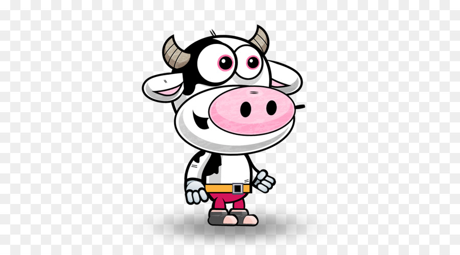 Vache De Dessin Animé，Animal PNG