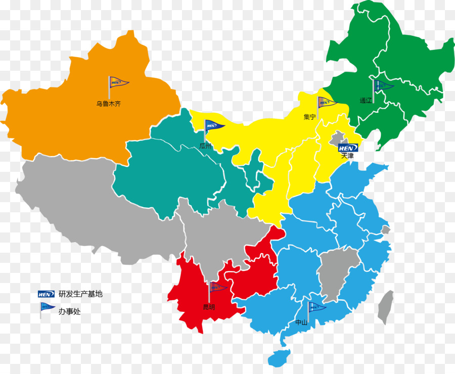 Carte De Chine，Chine PNG