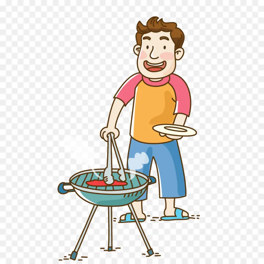 Barbecue，Humaine PNG