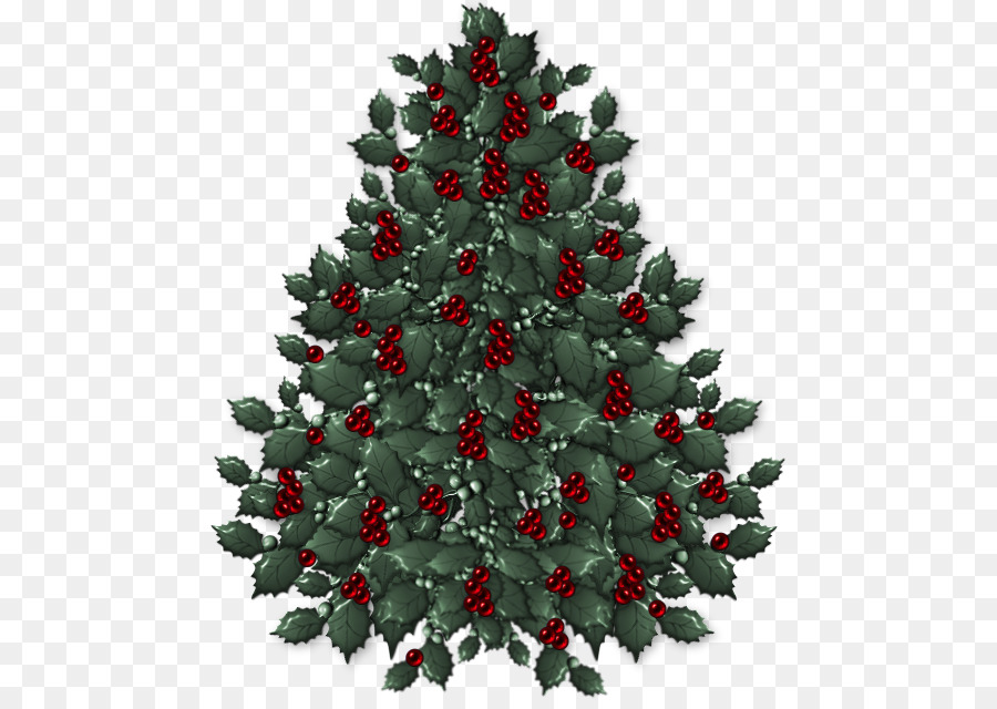 Arbre De Noël，Houx PNG