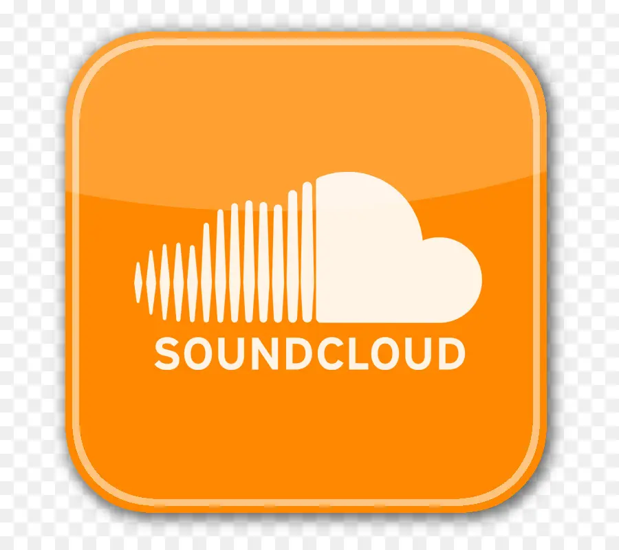 Logo Soundcloud，Orange PNG