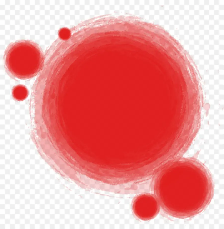 Cercles Rouges，Rouge PNG