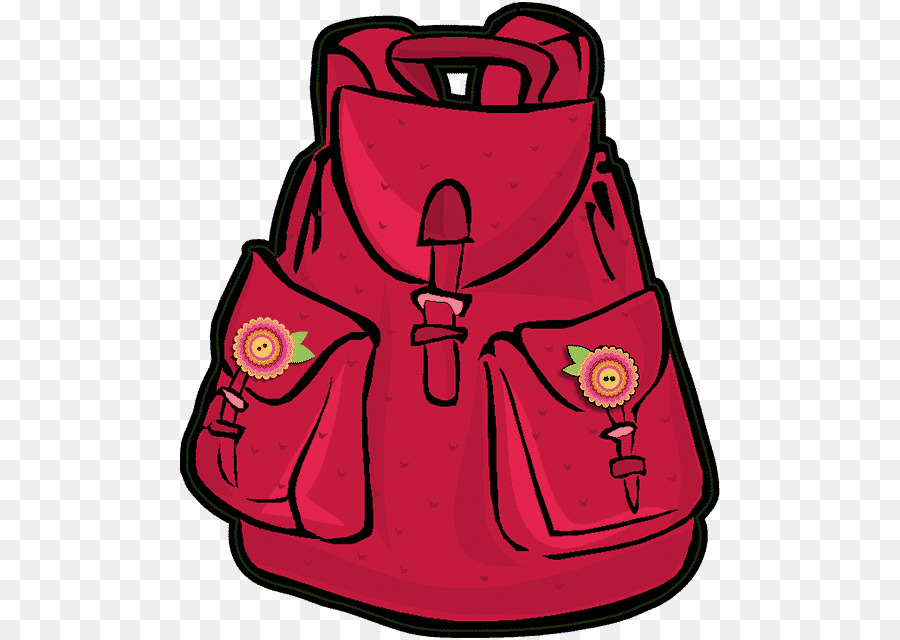 Sac à Dos Rouge，Sac PNG