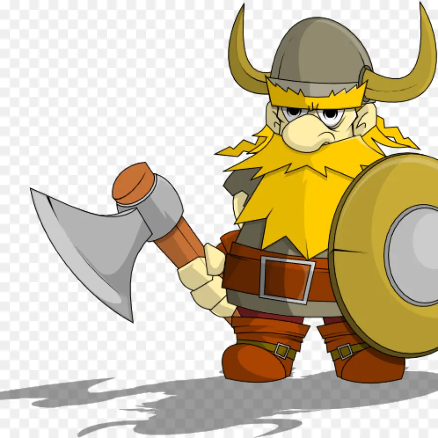 Viking De Dessin Animé，Hache PNG