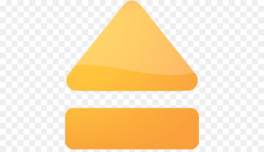 Triangle，Orange PNG