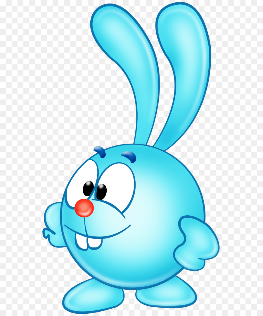 Lapin De Dessin Animé Bleu，Lapin PNG