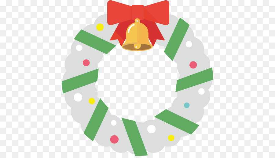 Couronne De Noël，Cloche PNG