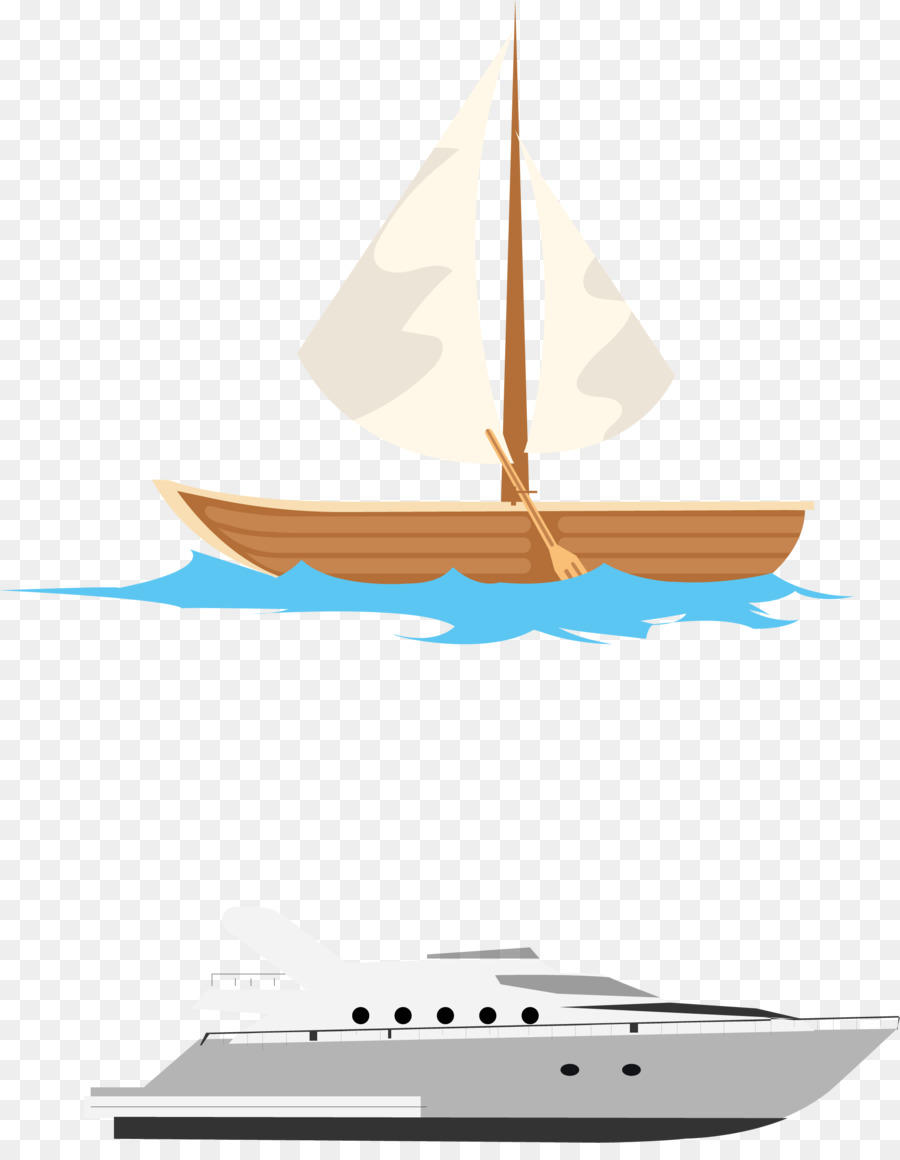 Bateaux，Voilier PNG