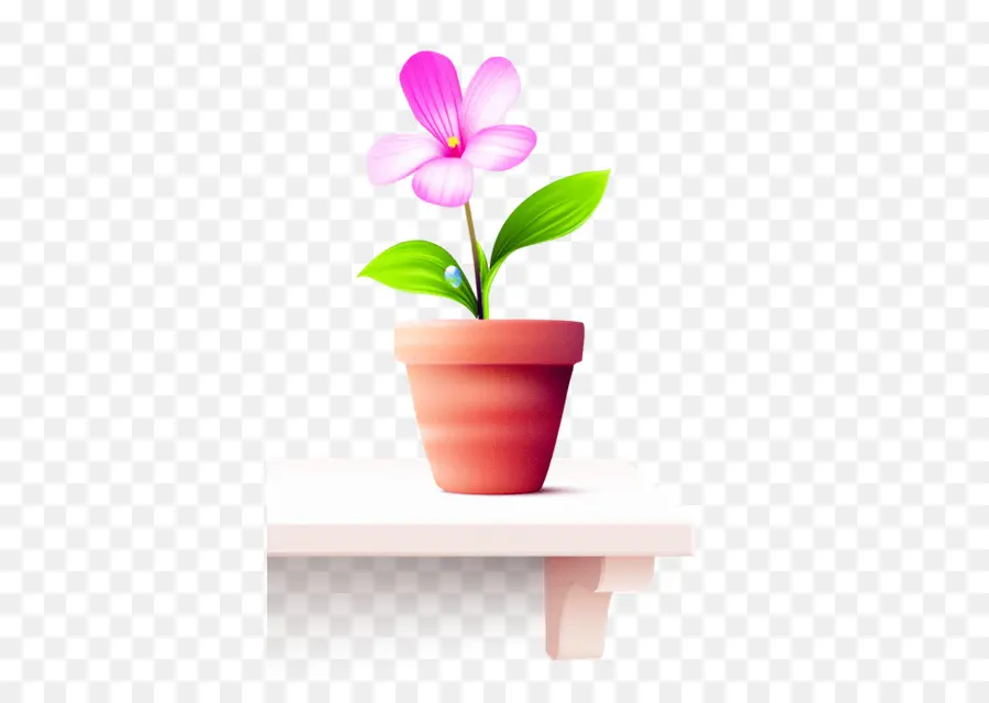 Flowerpot，Dessin PNG