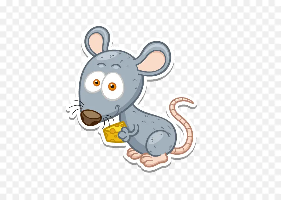 Souris De Dessin Animé，Fromage PNG