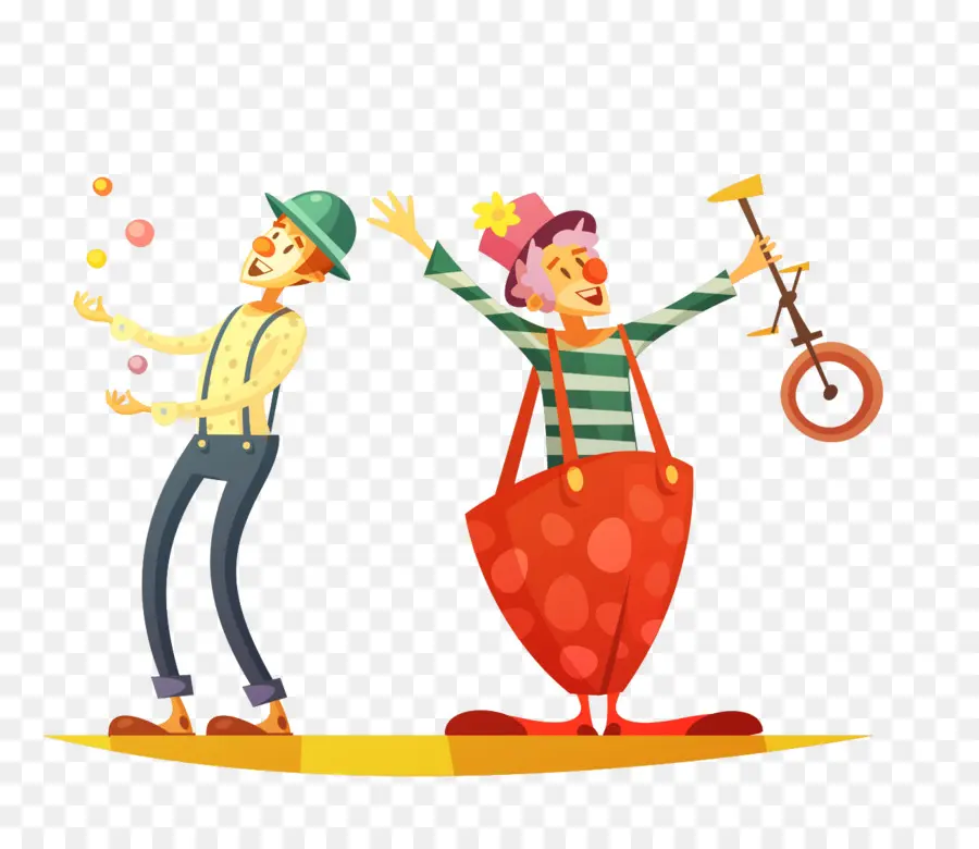 Clowns，Jonglerie PNG