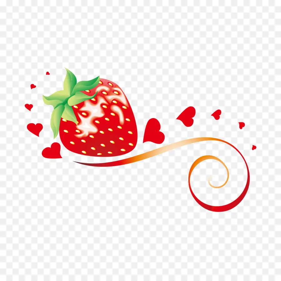 Fraise，Cœurs PNG