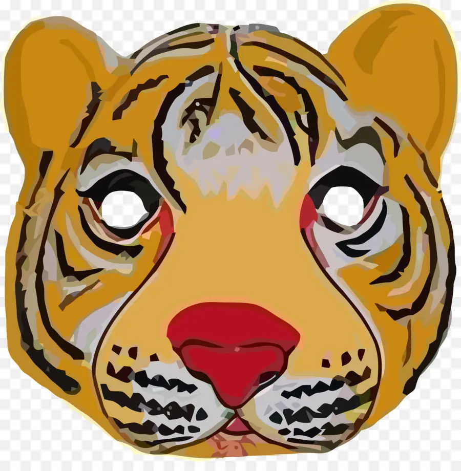 Masque De Tigre，Animal PNG