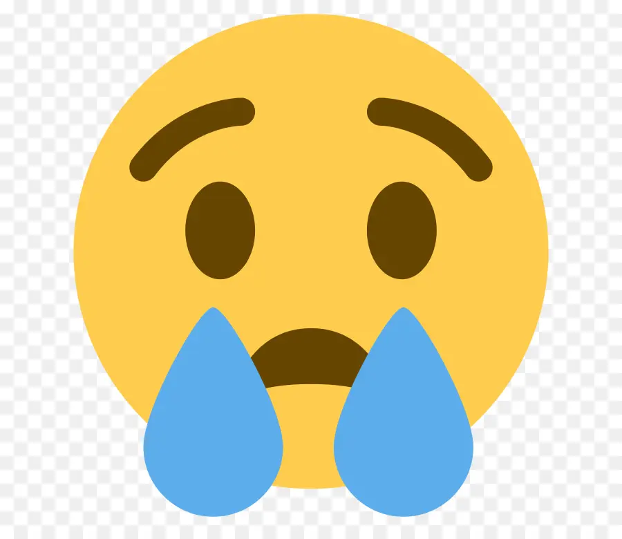 Emoji Qui Pleure，Triste PNG