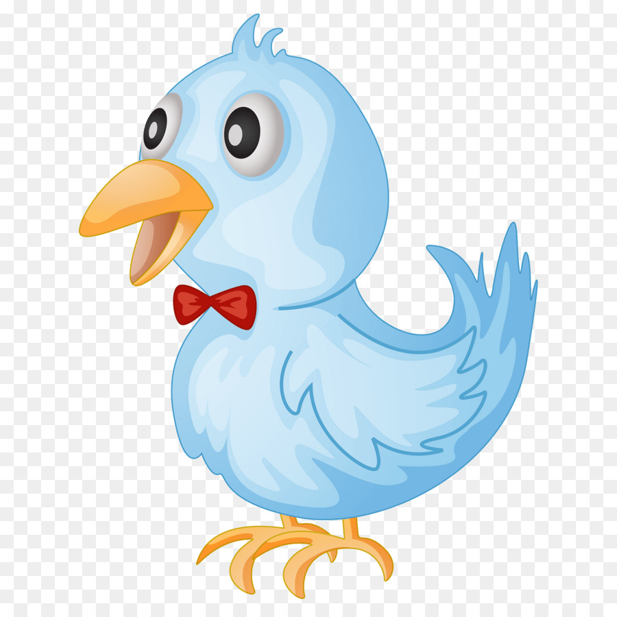 Oiseau De Dessin Animé，Mignon PNG