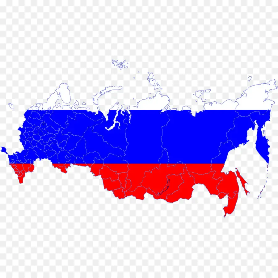 Carte De La Russie，Drapeau PNG