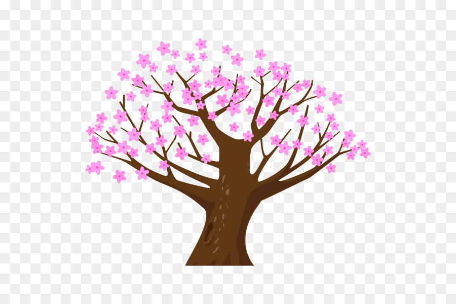 Arbre à Fleurs De Cerisier，Fleurs PNG