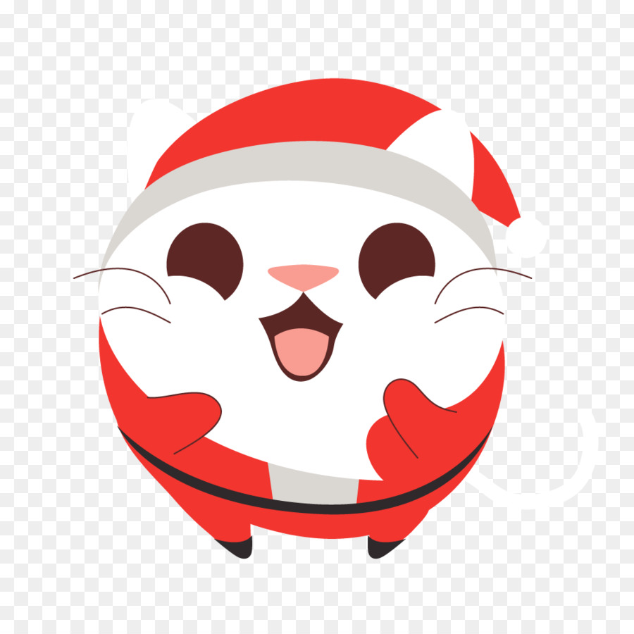 Chat，Le Père Noël PNG