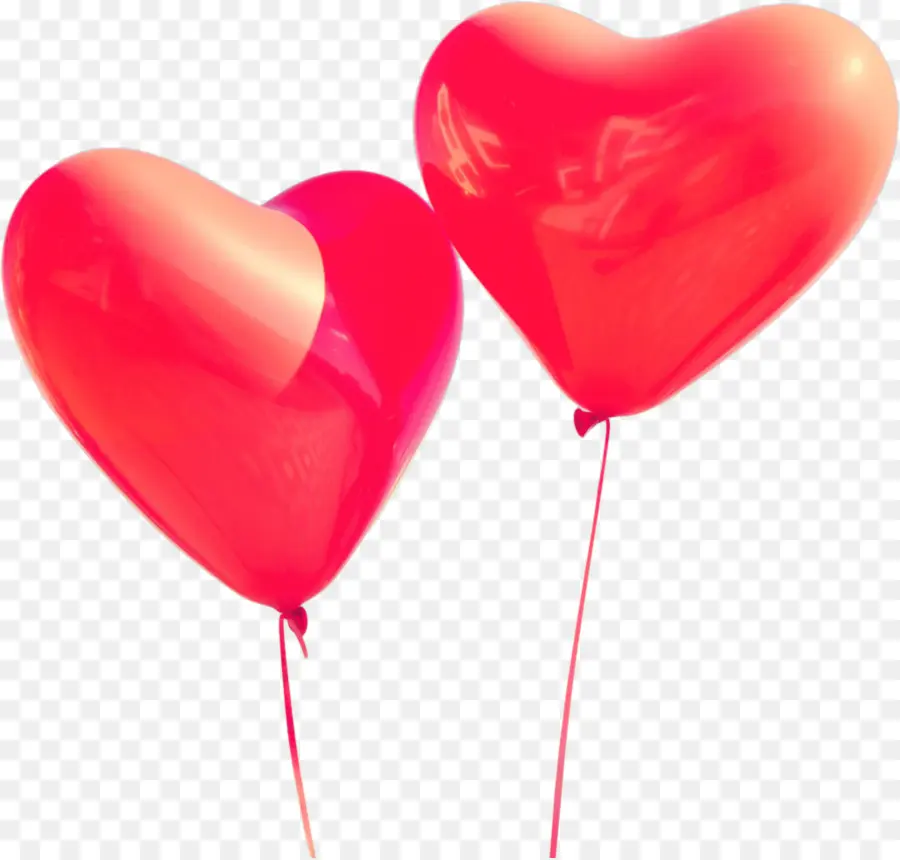 Ballons Coeur，Amour PNG