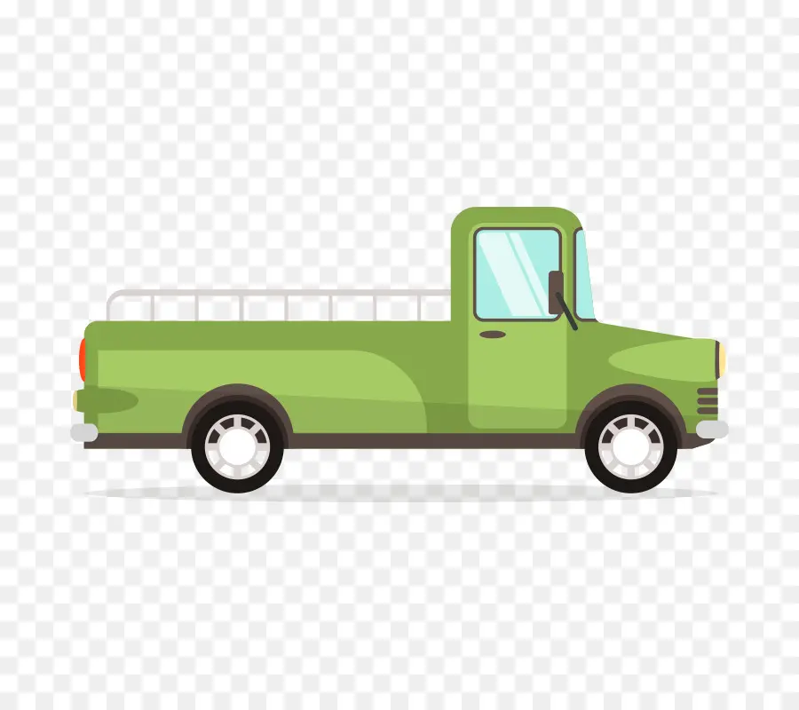 Camionnette Verte Et Beige，Voiture PNG