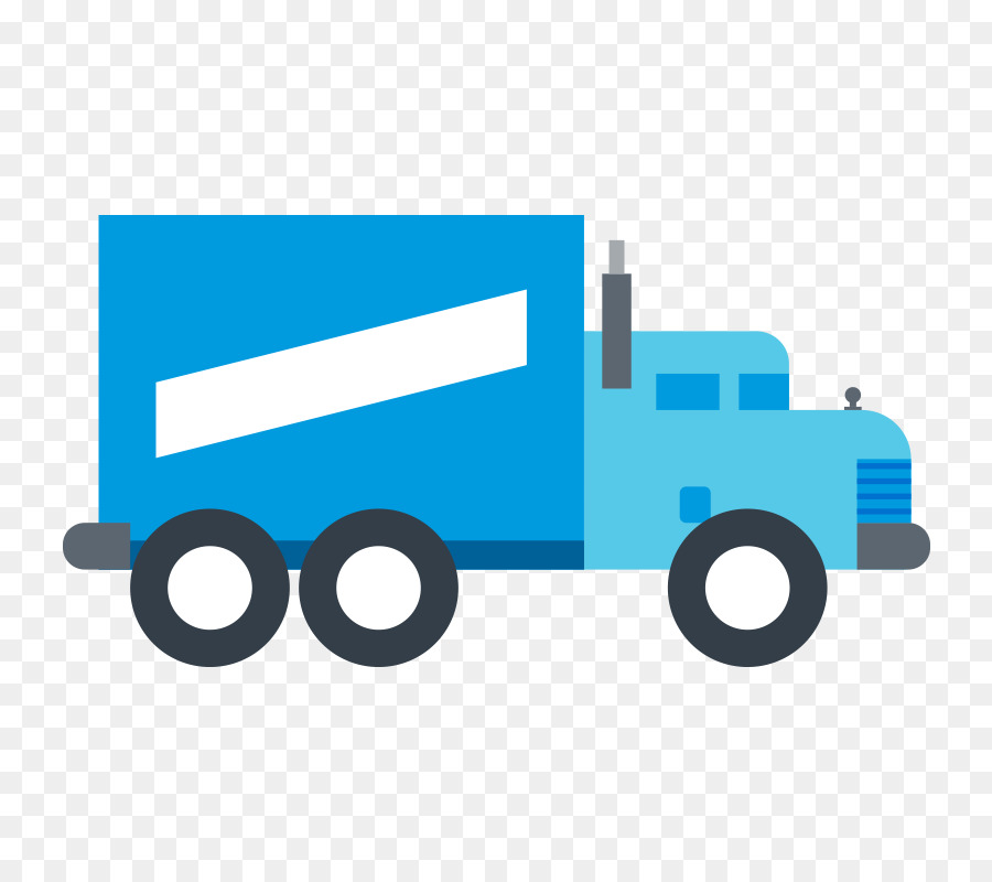 Camion，Bleu PNG