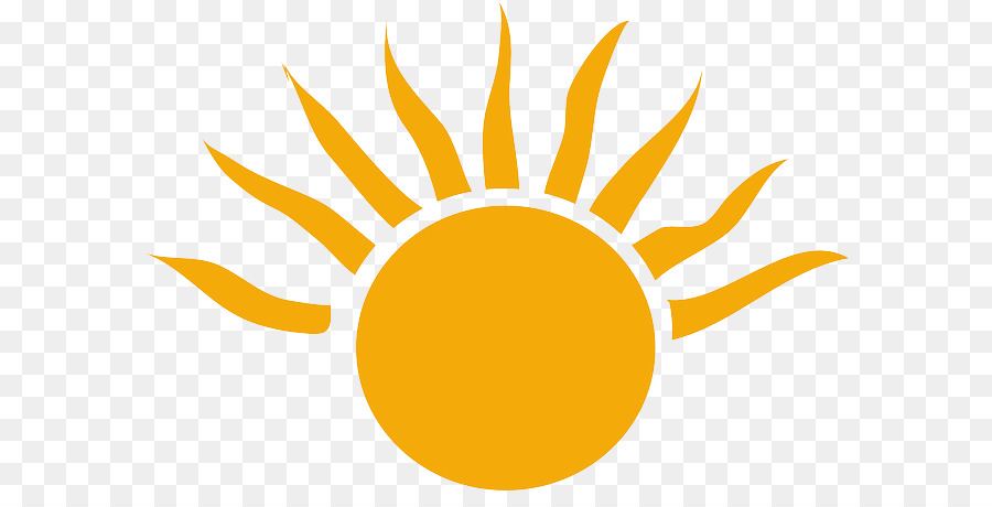 Soleil，Orange PNG