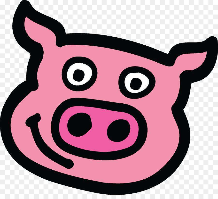 Cochon Mignon，Dessin Animé PNG