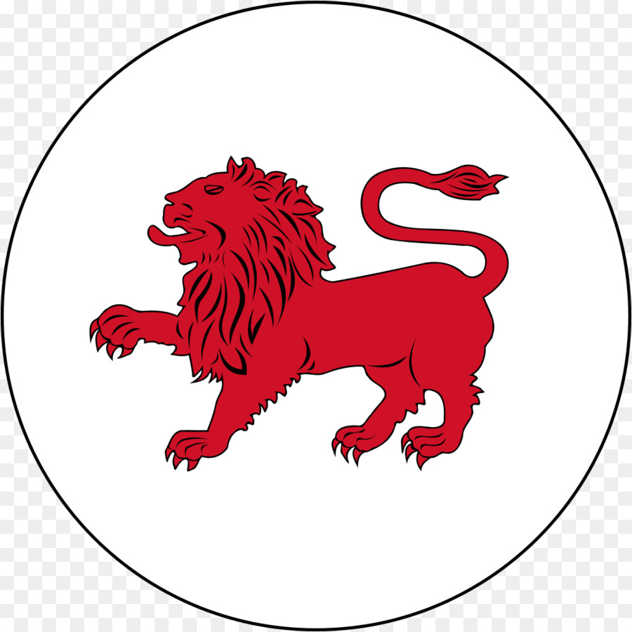 Lion Rouge，Héraldique PNG