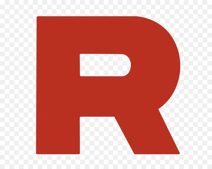 Lettre R，Rouge PNG