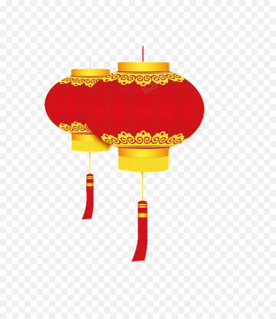 Nouvel An Chinois，Lanterne PNG
