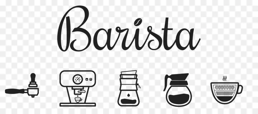 Barista，Café PNG