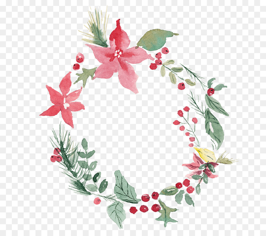 Couronne Florale，Fleurs PNG