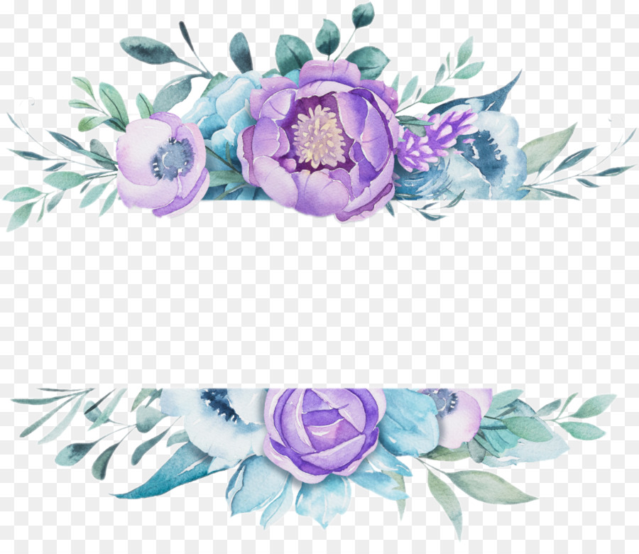 Fleur Bleue，Floral PNG