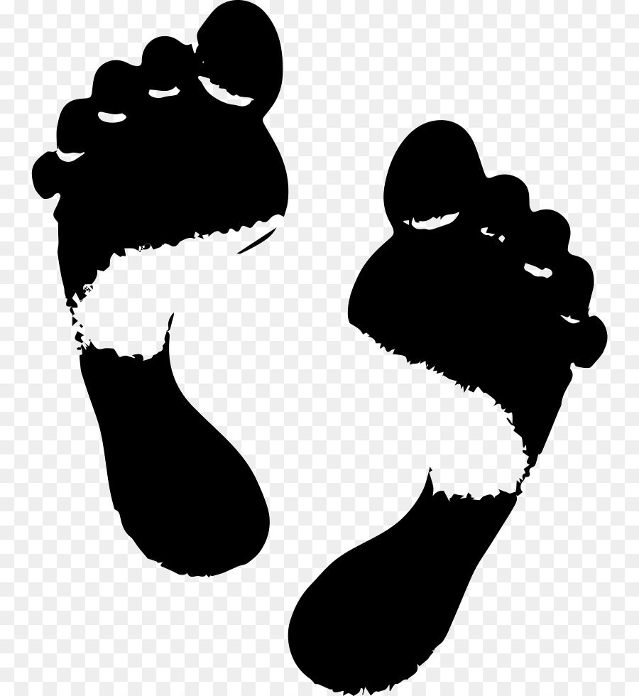 Pieds，Noir PNG