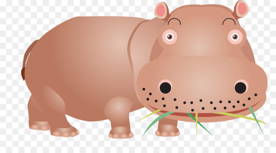 Hippopotame，L'hippopotame Nain PNG