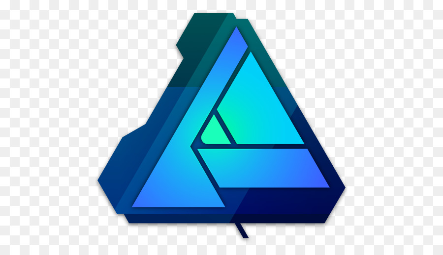 Logo Triangle Bleu，Géométrique PNG