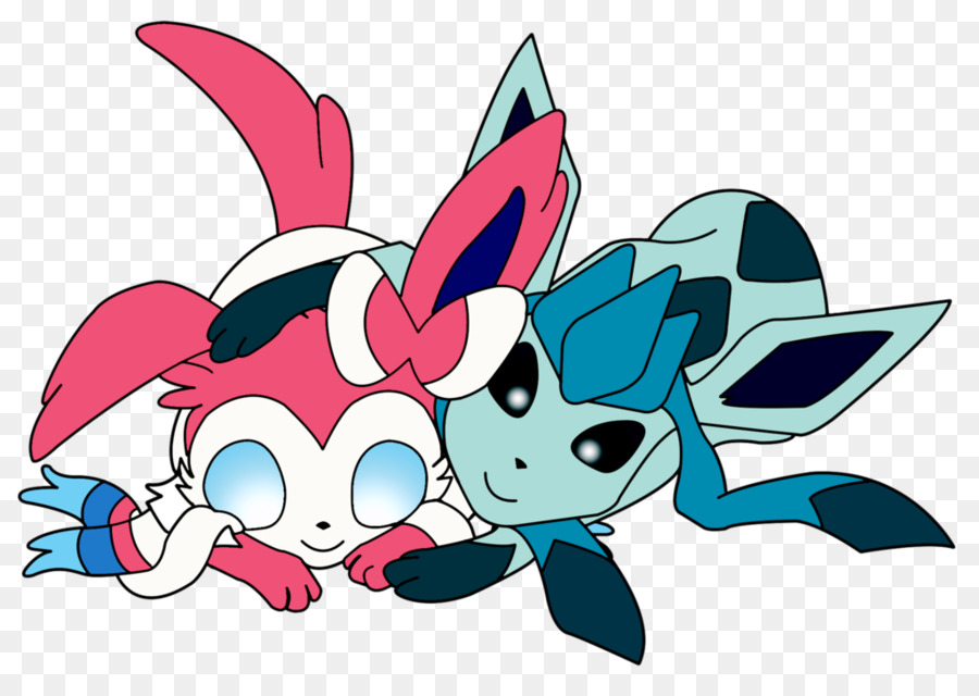 Glaceon，Sylveon PNG