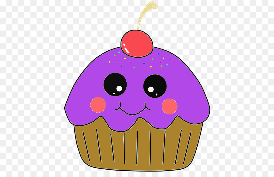 Cupcake，Dessin Animé PNG