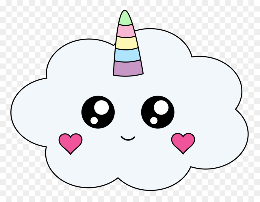 Nuage De Licorne，Mignon PNG