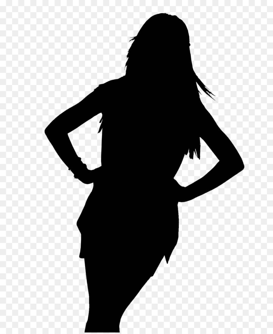 Silhouette，Femme PNG