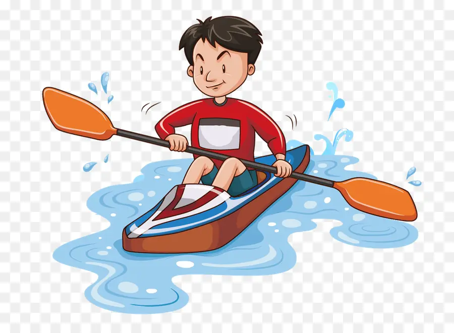 Kayak，Eau PNG