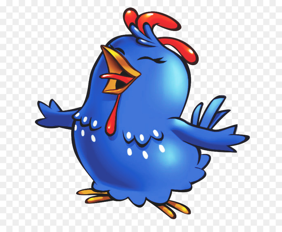 Poulet，Bleu PNG