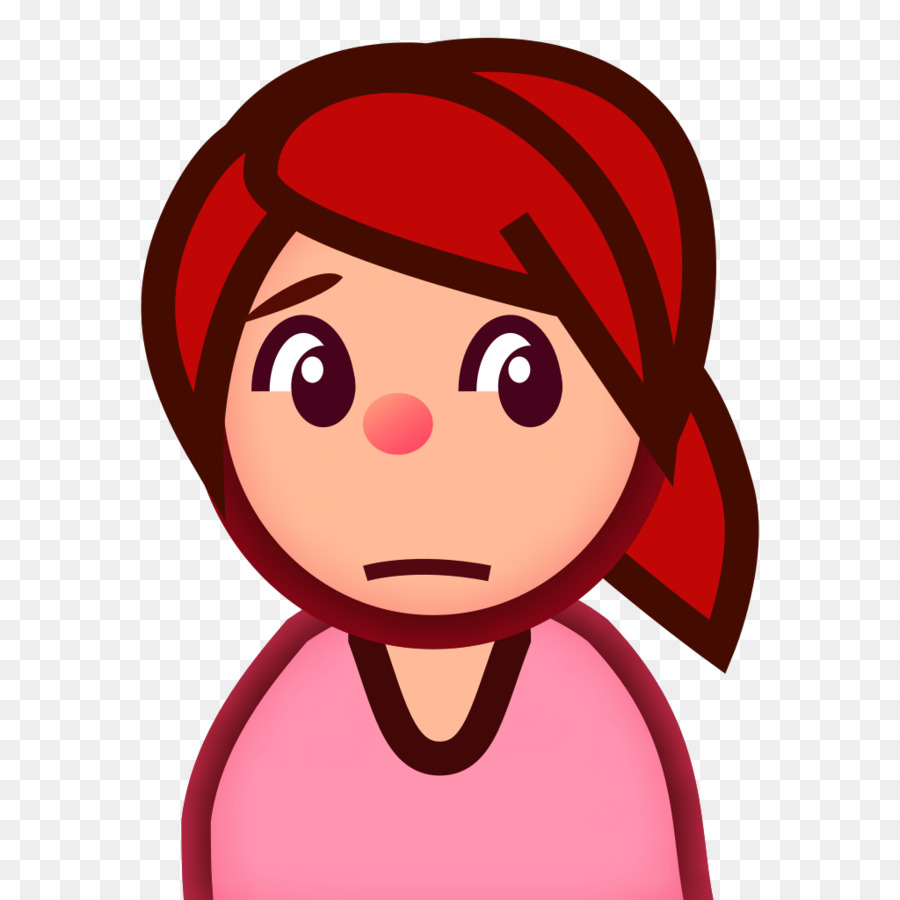 Emoji Triste，Affronter PNG