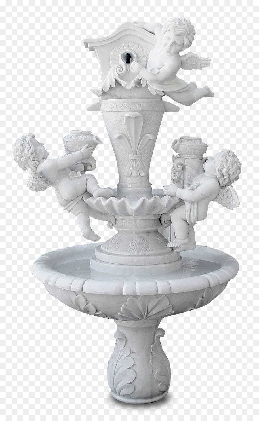 Fontaine，Sculpture En Marbre PNG