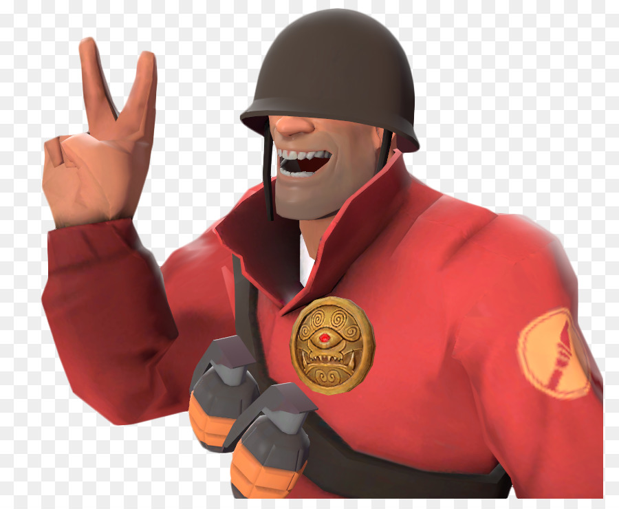 Soldat Animé，Saluer PNG